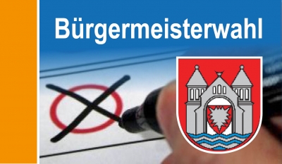 Wahl des Bürgermeisters/der Bürgermeisterin Foto Logo Bürgermeisterwahl