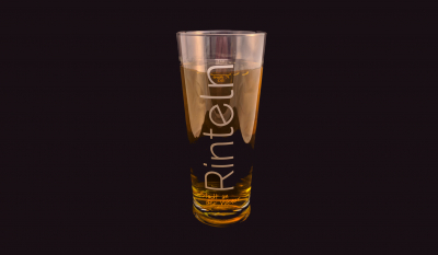 Bierglas 0,5 l Glas Bier