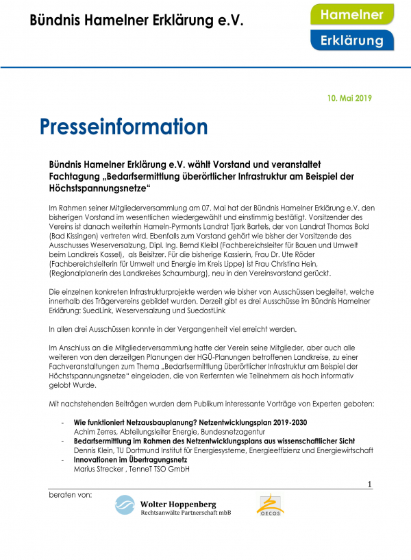 Buendnis Hameln 1